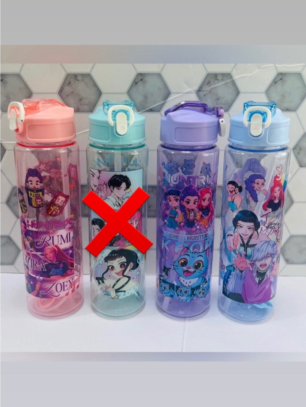 Kpop Huntrix Water Bottle -Pick 1️⃣